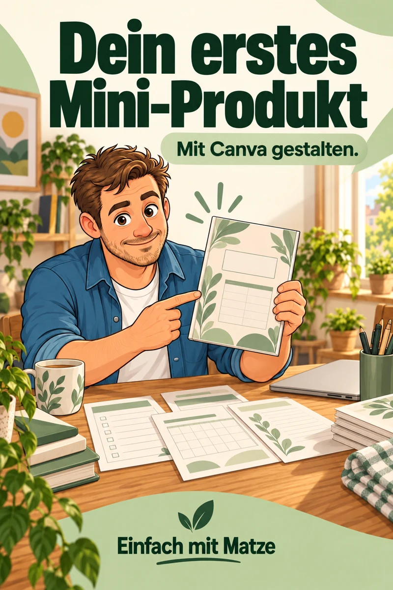 Cover: Mini-Produkte mit Canva